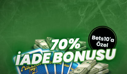 Million 88'den %70 İade Bonusu bets10