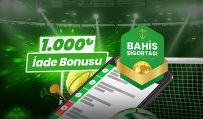 BAHİS SİGORTASI’YLA HER GÜN 1.000 TL İADE desktop